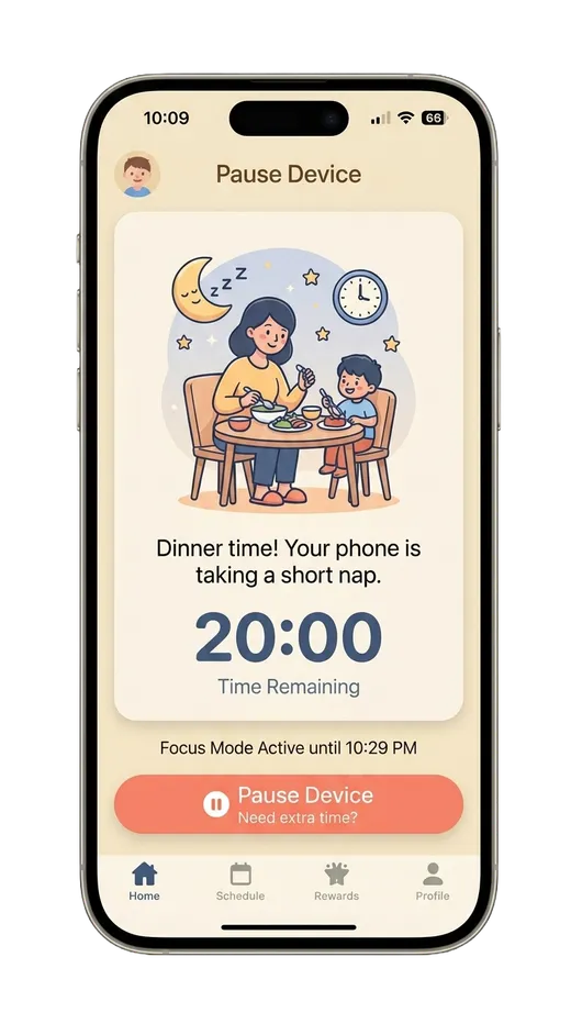 Pause Devices Interface